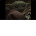 Baby baby yoda