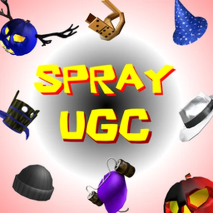 Spray UGC Roblox group icon