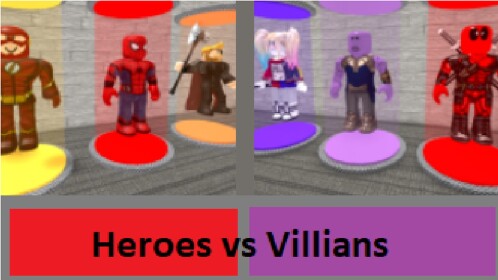 Heroes vs Villains Tycoon