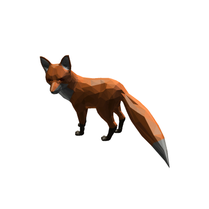 Red Fox (Low Poly)
