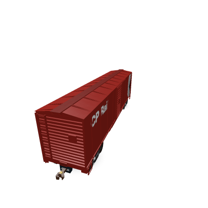 CP Rail Red Boxcar