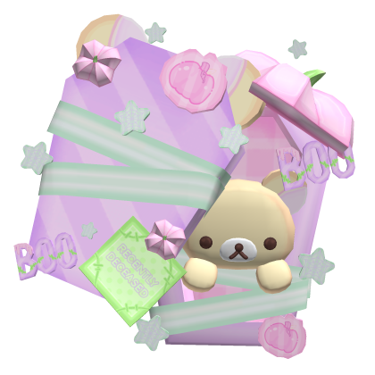 halloween kawaii pumpkin white bear pastel coffin Roblox item