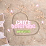 can’t tolerate ୨୧