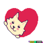 Dogs and pixel art group
