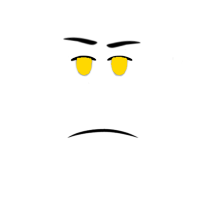 yellow eyes Roblox decal