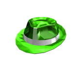 Green Sparkle Time Fedora