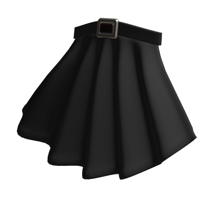 Black Gothic Pleated Jabot (R6)
