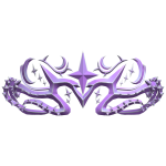 Soft Purple Dynasty Crown