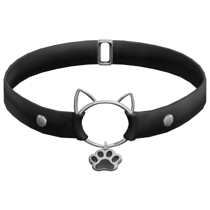 Black Cat Choker Collar