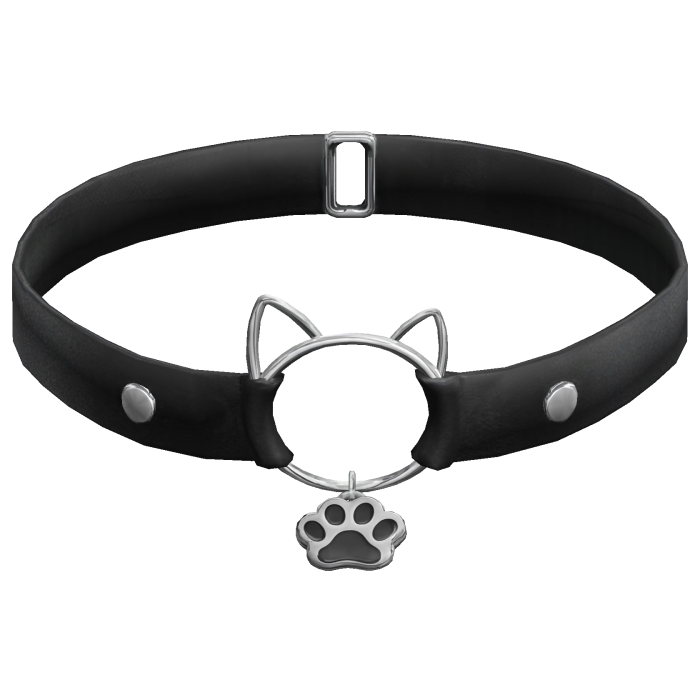 Black Cat Choker Collar