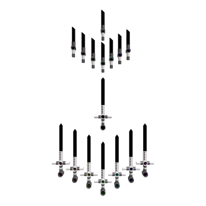 Rainbow Melee weapons