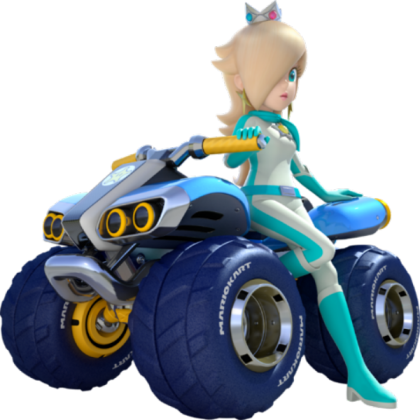 Mario Kart 8 Rosalina (In Biker Uniform) Roblox decal
