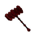 Crimson & Black Destroyer Hammer