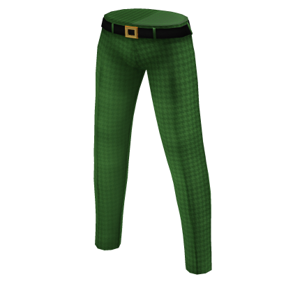 Slim Fit Trousers | Green