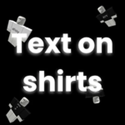 TOS (text on shirts) Roblox group icon