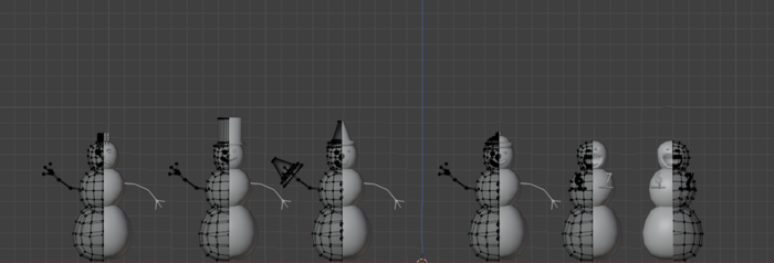 Traffic Cone Snowman (Animated) 🚧⛄ preview 3