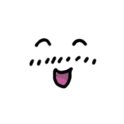 cute smiling happy face Roblox decal