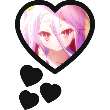 Shiro Thinking Hearts No Game No Life