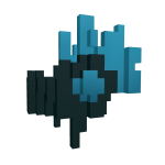 8-Bit Korblox Warrior Helmet