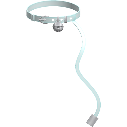 ♡ : cute puppy collar w leash blue 3.0