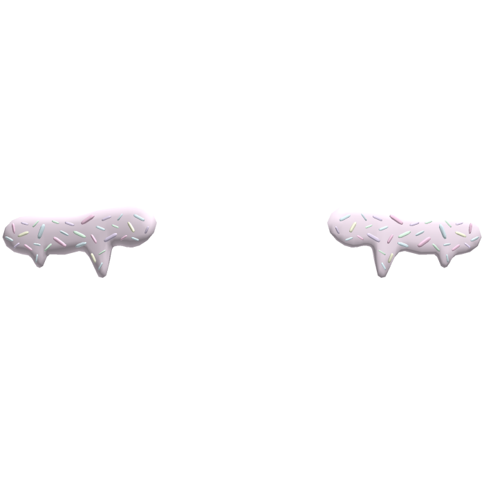 𖹭 cute pastel pink sprinkle tears !