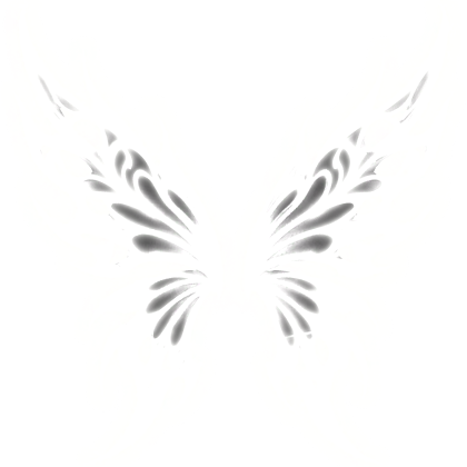 Emissive White Phoenix Seraphim Wings (Glowing)