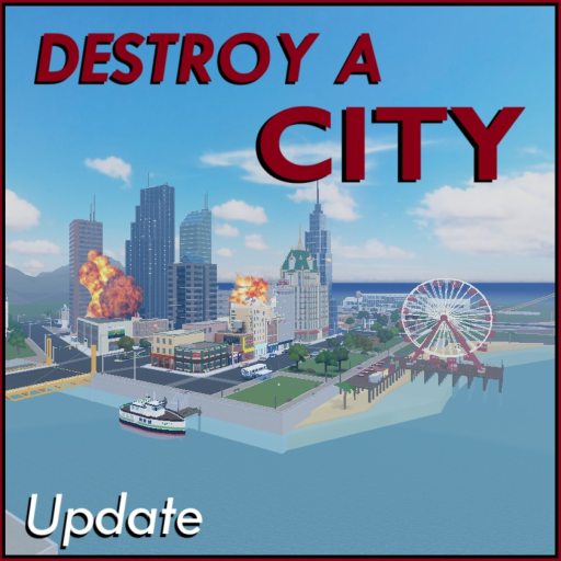 Destroy a City official Roblox game thumbnail