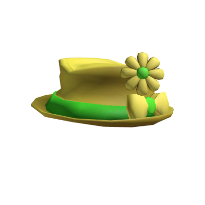 Lovely Yellow Fedora