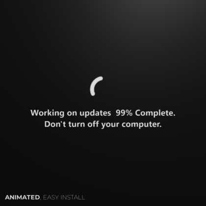 Windows 10/11 Loading Circle [ANIMATED]
