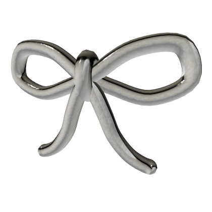 Sterling Silver Bow Back Accessory