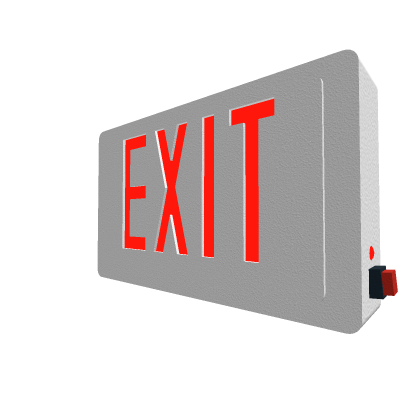Exit Sign ######## Remote Capable