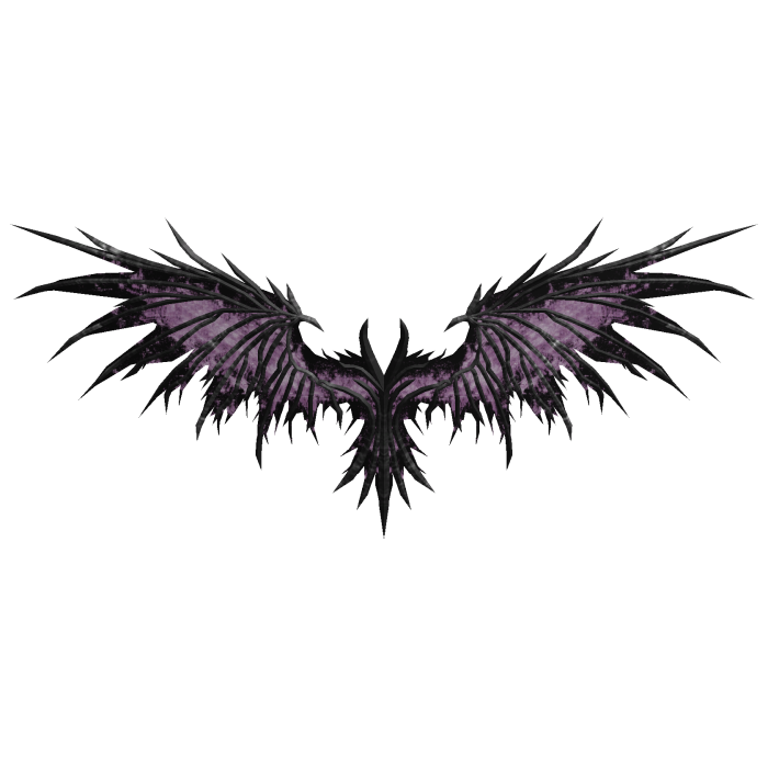 Pink Runic Skeleton Dragon Wings