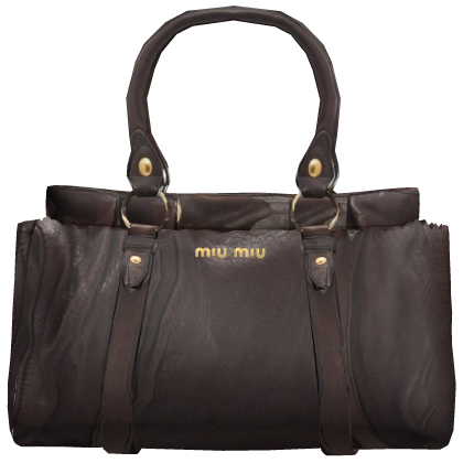 Miu Vintage Chic Moto City Shoulder Bag