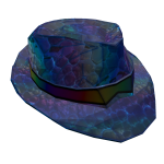 Aquatic Rainbow Fedora