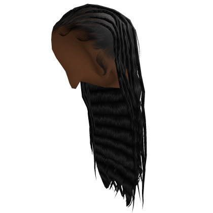 Fulani Braids Long [Black] Roblox item