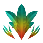 Ascended Prismatic Feather Angel Crown