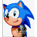 Sonic the gun man