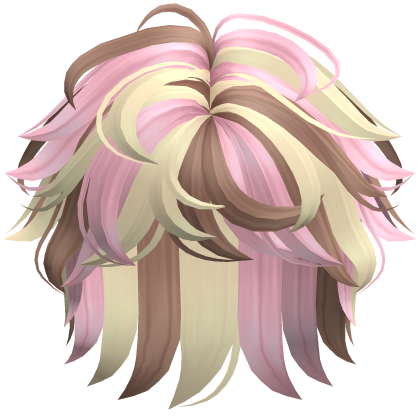 Fluffy Messy Boy Hair (Neapolitan) Roblox item