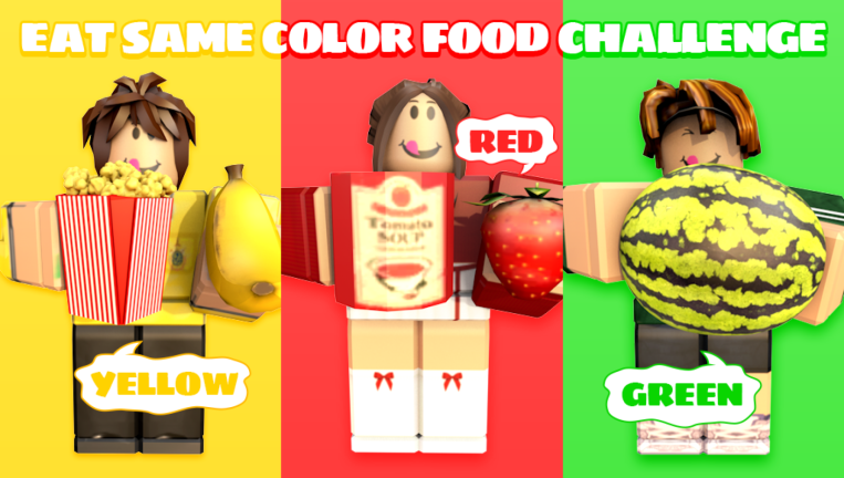 Eat Same Color Food Challenge screenshot 2