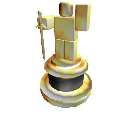 The Golden Robloxian Roblox limited item thumbnail