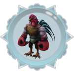 Silver Boxing Chicken