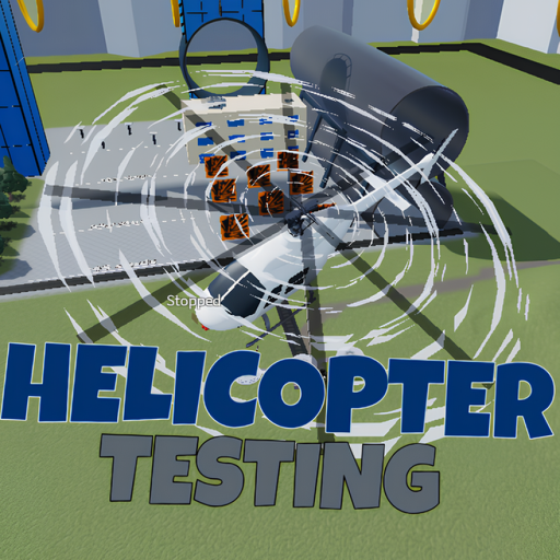 Helicopter testing🚁 official Roblox game thumbnail