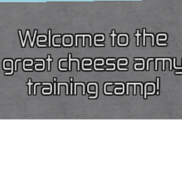 Cheese army leveling center