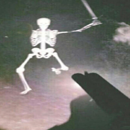 Scary skeleton aaaahhh!!! Roblox decal