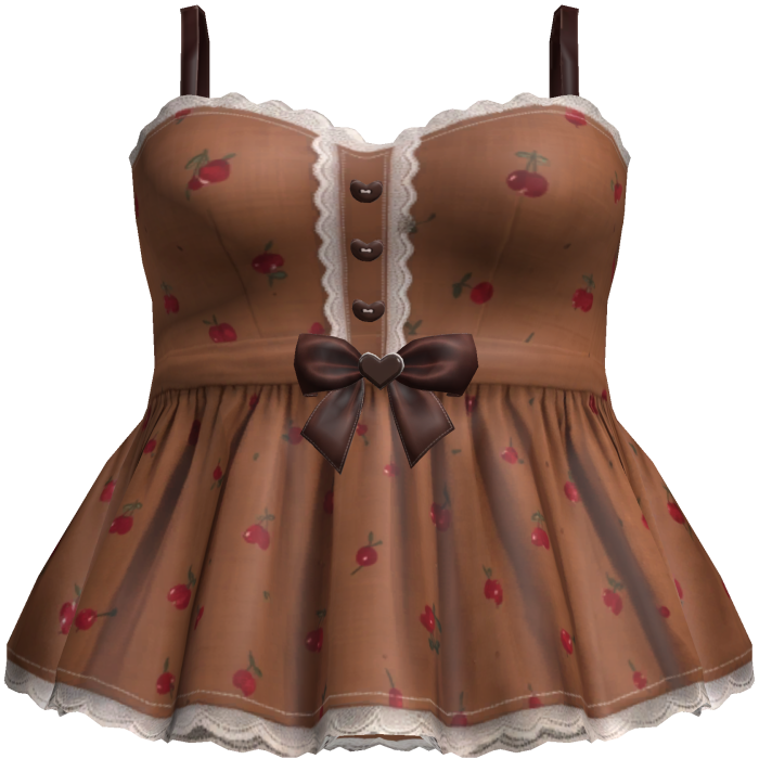 Kawaii Cherry Mini Dress