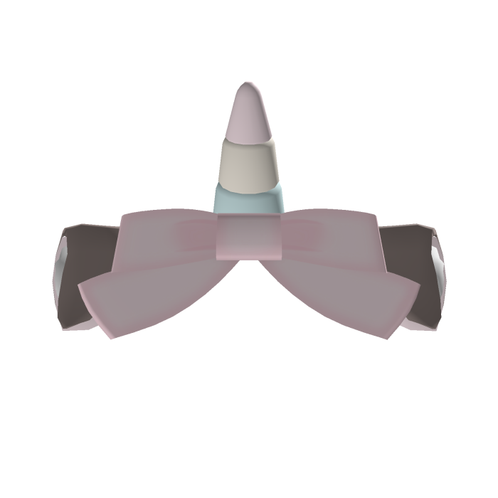 cutecore unicorn horn kitty bow milktea brown