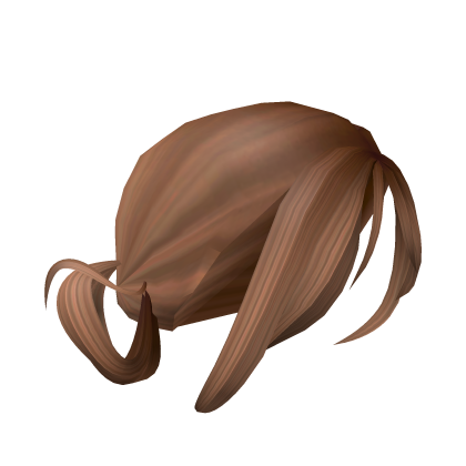 brown short girl hair Roblox item