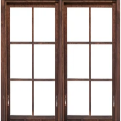 bloxburg wooden glass door / window Roblox decal