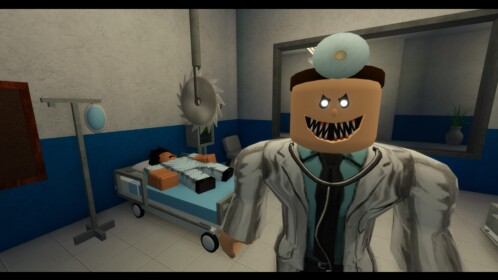 DR. DAVID'S HOSPITAL RUN! (SCARY OBBY)