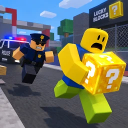 Rob lucky blocks From the Police! icon